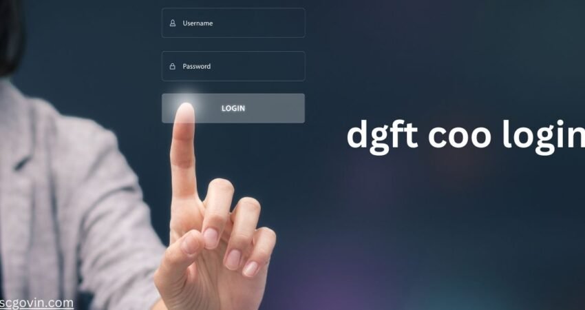 dgft coo login